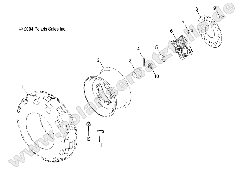 FRONT WHEEL FRONT WHEEL
