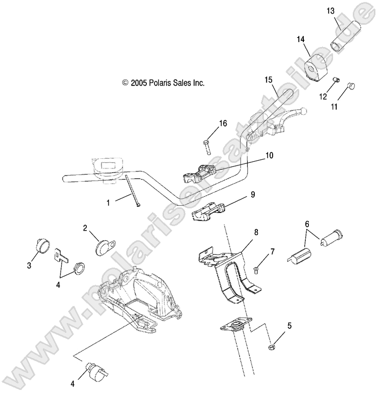 HANDLEBAR and CONTROLS HANDLEBAR and CONTROLS