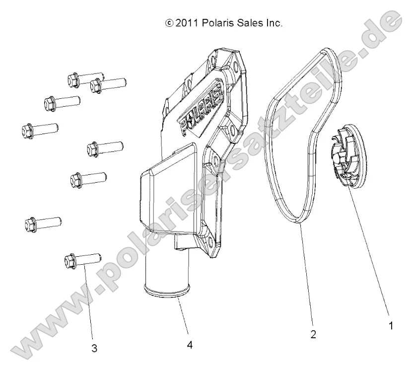 Engine, Waterpump Impeller and Cover Engine, Waterpump Impeller and Cover