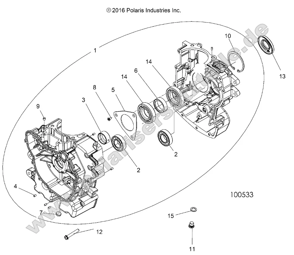 Engine, Crankcase Engine, Crankcase