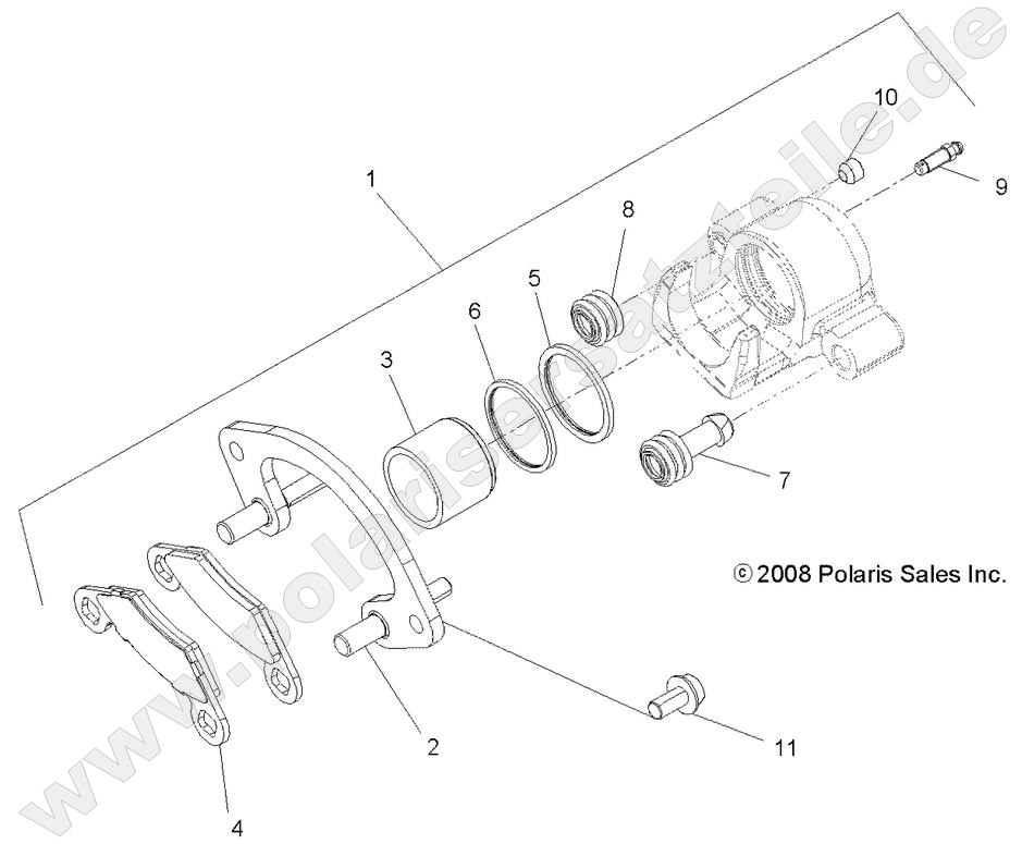 BRAKES, FRONT CALIPER BRAKES, FRONT CALIPER