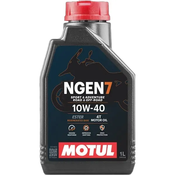 Motul Motoröl NGEN 7 4T Ester-Synthetisch 10W40 - 1 Liter Motul Motoröl NGEN 7 4T Ester-Synthetisch 10W40 - 1 Liter
