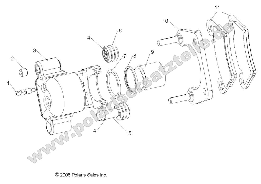Brakes, Rear Caliper