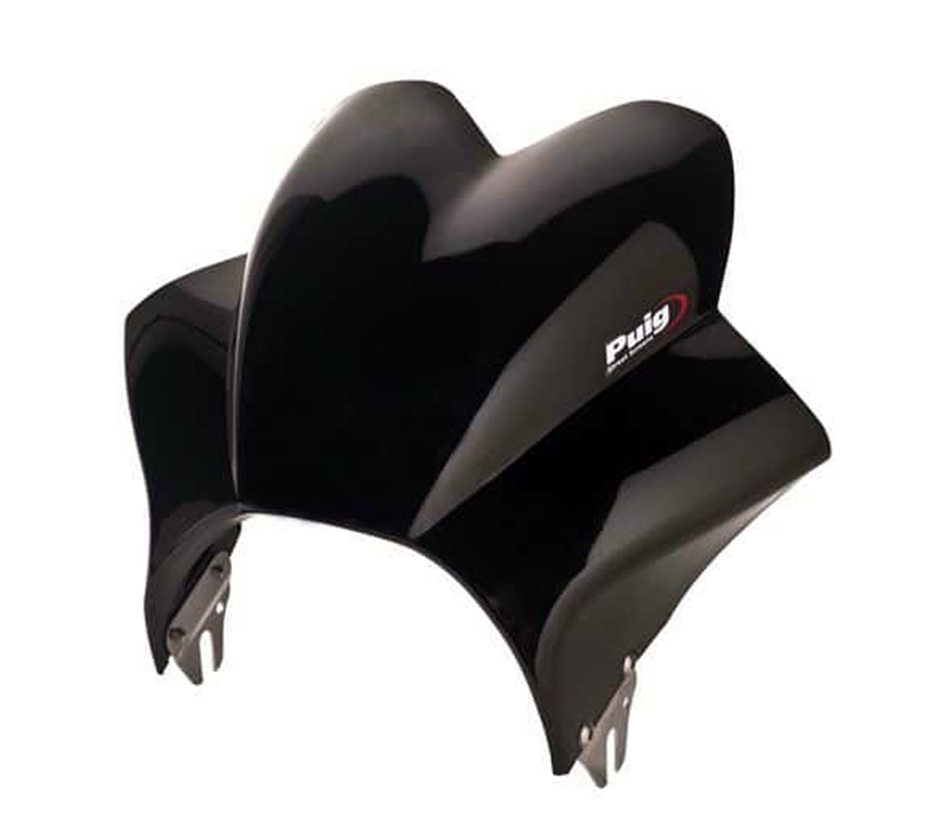 Puig Wave Verkleidungsscheibe schwarz - Kawasaki Z900 RS /SE 2018-24