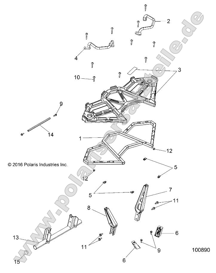 Body, Rear Rack Body, Rear Rack