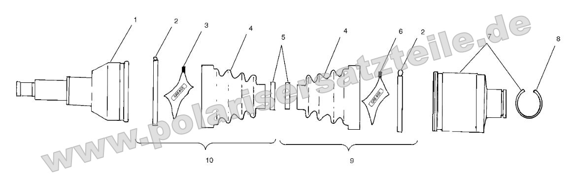 Rear Drive Shaft Rear Drive Shaft