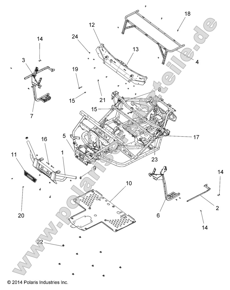 Chassis, Frame and Front Bumper Chassis, Frame and Front Bumper