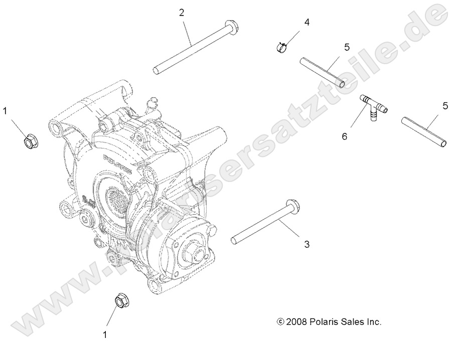 DRIVE TRAIN, GEARCASE MOUNTING, REAR DRIVE TRAIN, GEARCASE MOUNTING, REAR