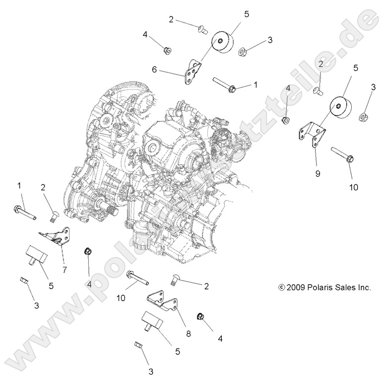 ENGINE, MOUNTING ENGINE, MOUNTING