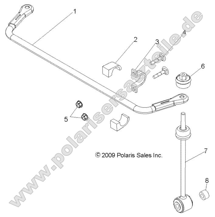 Suspension, Rear Stabilizer Bar