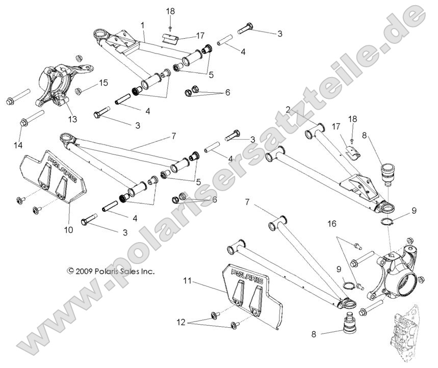 Suspension, Front Control Arms