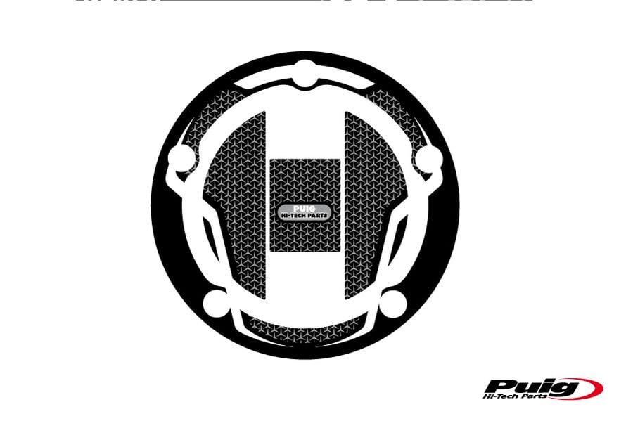 PUIG TANKDECKEL-ABDECKUNG NAKED SUZUKI C/GRAU - 6317U