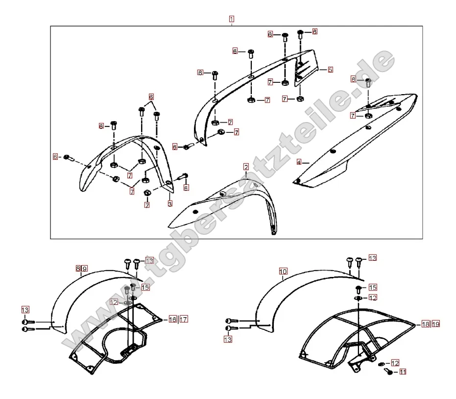Kotflügelverbreiterung - Kotflügel vorne und hinten Kotflügelverbreiterung - Kotflügel vorne und hinten
