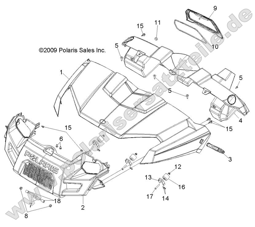 Body, Hood, Dash and Grill