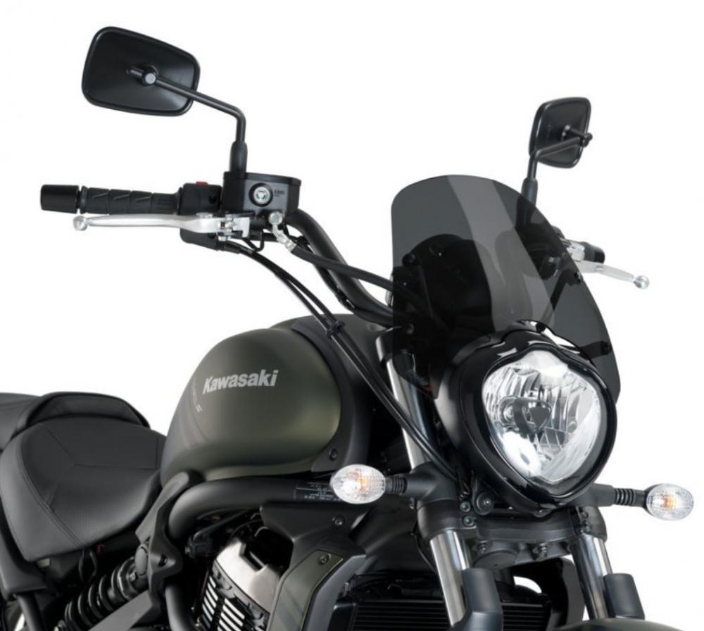 Puig New Generation Sport Windschild stark getönt Kawasaki Vulcan S 650 2015-