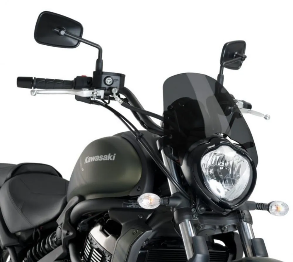 Puig New Generation Sport Windschild stark getönt Kawasaki Vulcan S 650 2015-