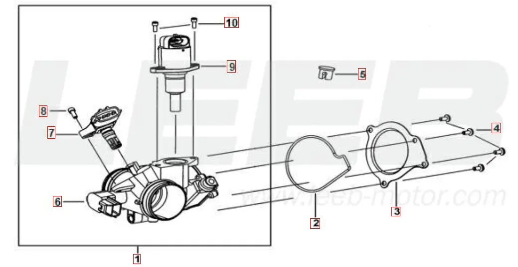 Drosselklappe Drosselklappe