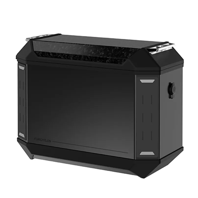 Furchtlos RANGER GVMK ADV Alu Seitenkoffer links - 36 Liter - anthrazit-schwarz - passend für GIVI Monokey