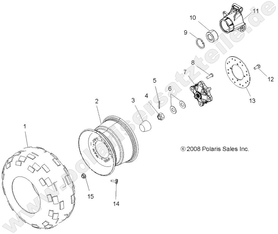 WHEELS, REAR WHEELS, REAR