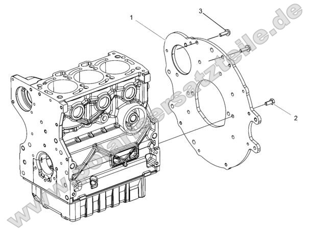 Engine, Flange Plate
