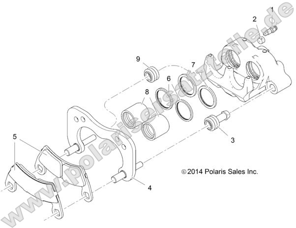 Brakes, Rear Caliper
