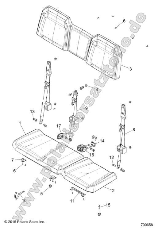 Body, Seat Body, Seat