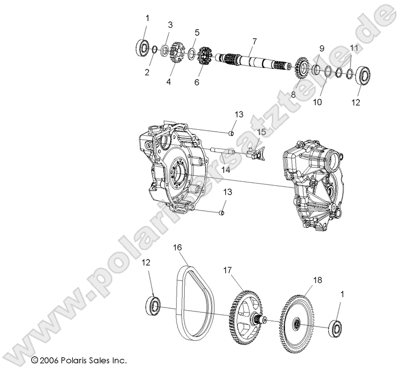 TRANSMISSION, INTERNAL TRANSMISSION, INTERNAL