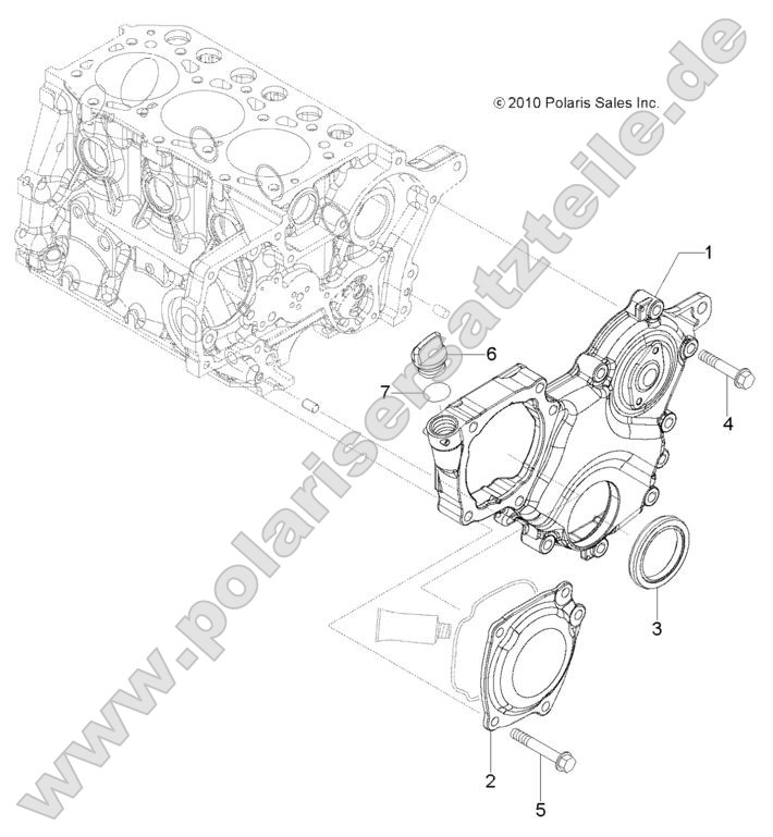 Engine, Gear Housing