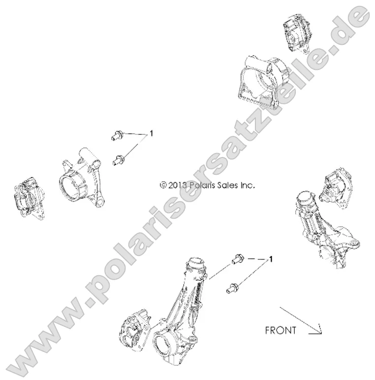 Brakes, Caliper Mounting Brakes, Caliper Mounting