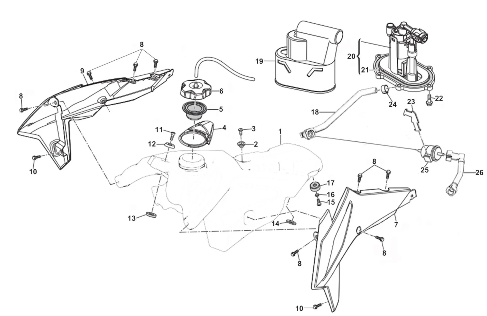 Kraftstofftank Kraftstofftank