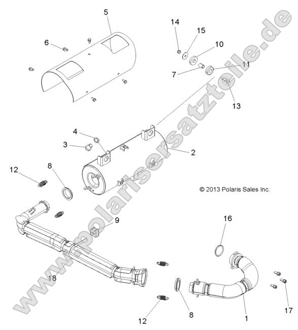 Engine, Exhaust System