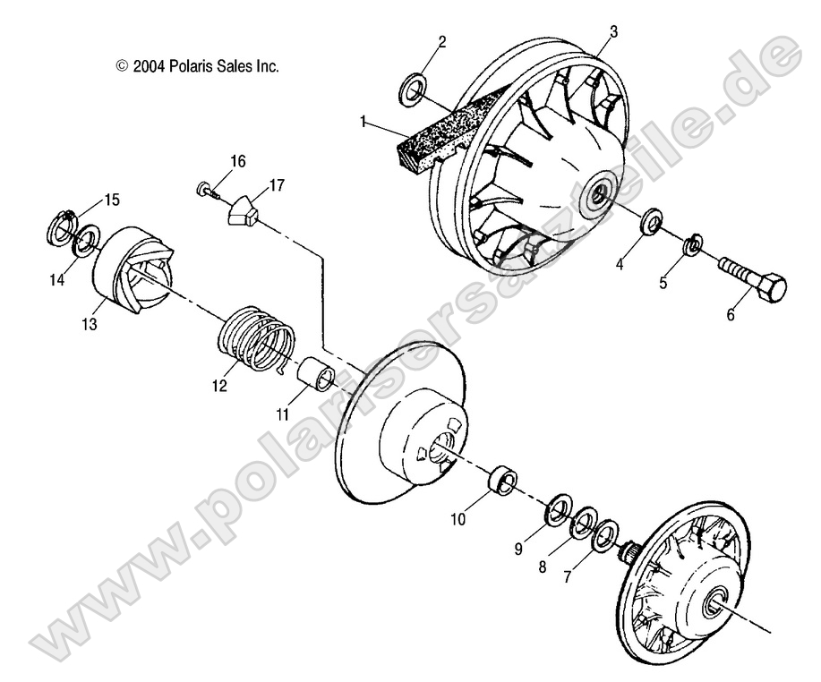 DRIVEN CLUTCH DRIVEN CLUTCH