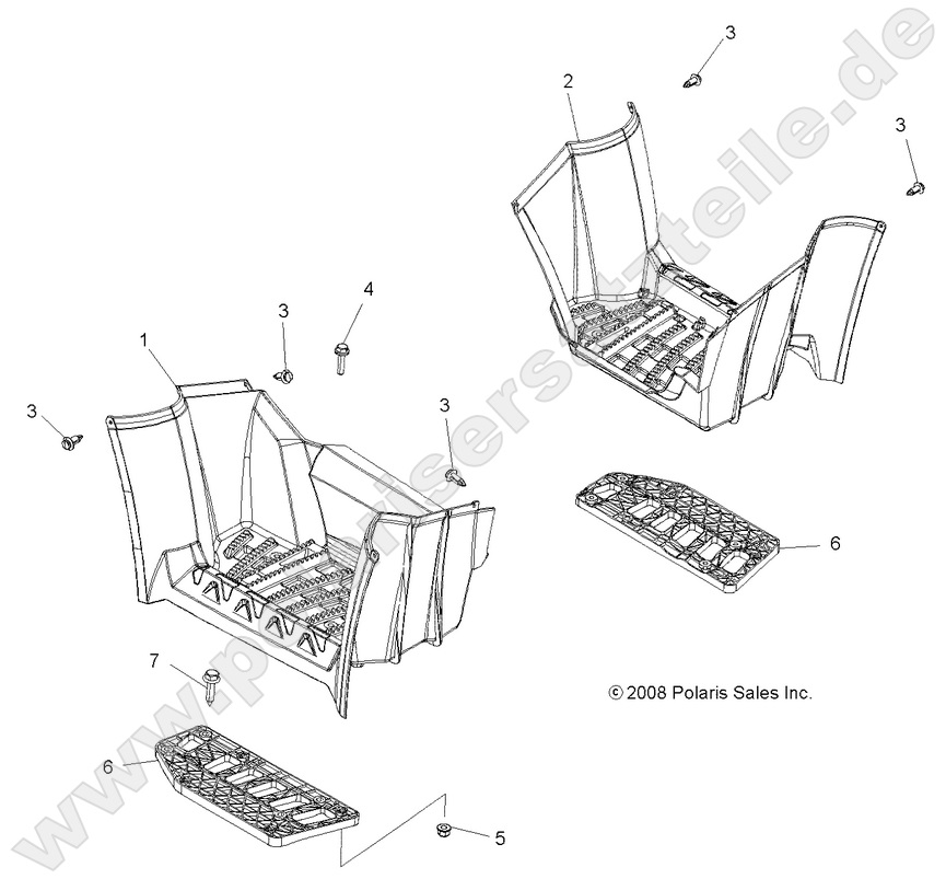 BODY, FOOTWELLS BODY, FOOTWELLS