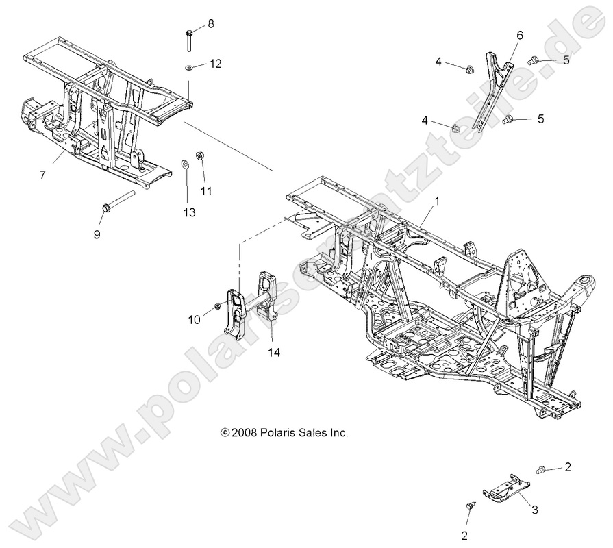 CHASSIS, FRAME CHASSIS, FRAME
