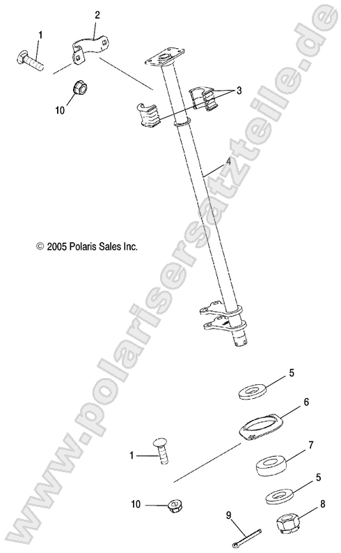 STEERING POST STEERING POST