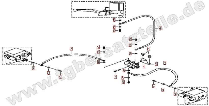 Bremsanlage vorne Bremsanlage vorne