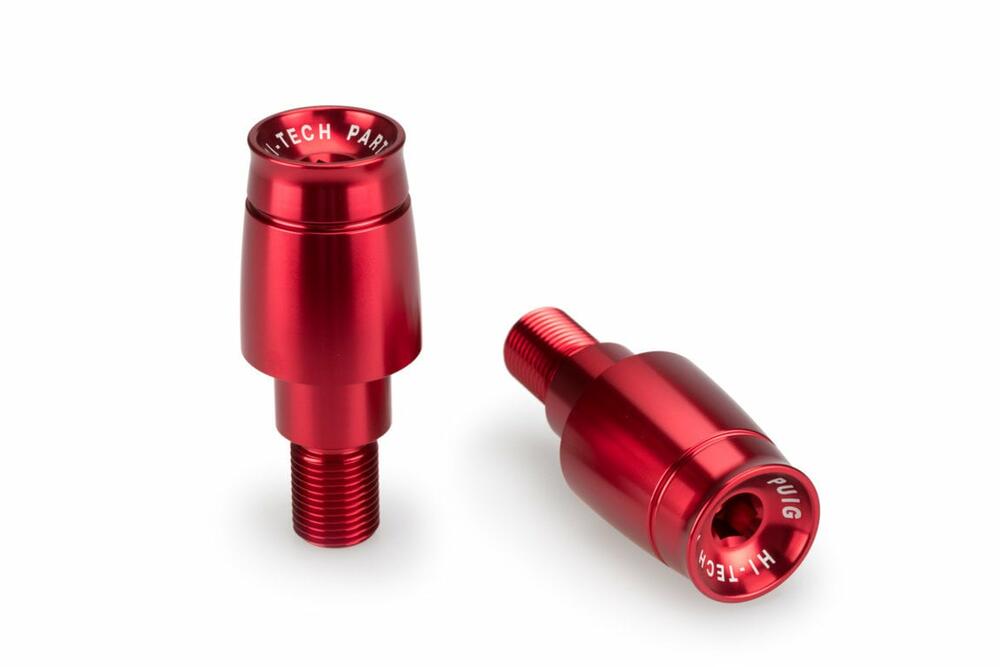 PUIG LENKERENDEN ALUMINIUM MOD.SPORT YAMAHA C/ROT - 21023R