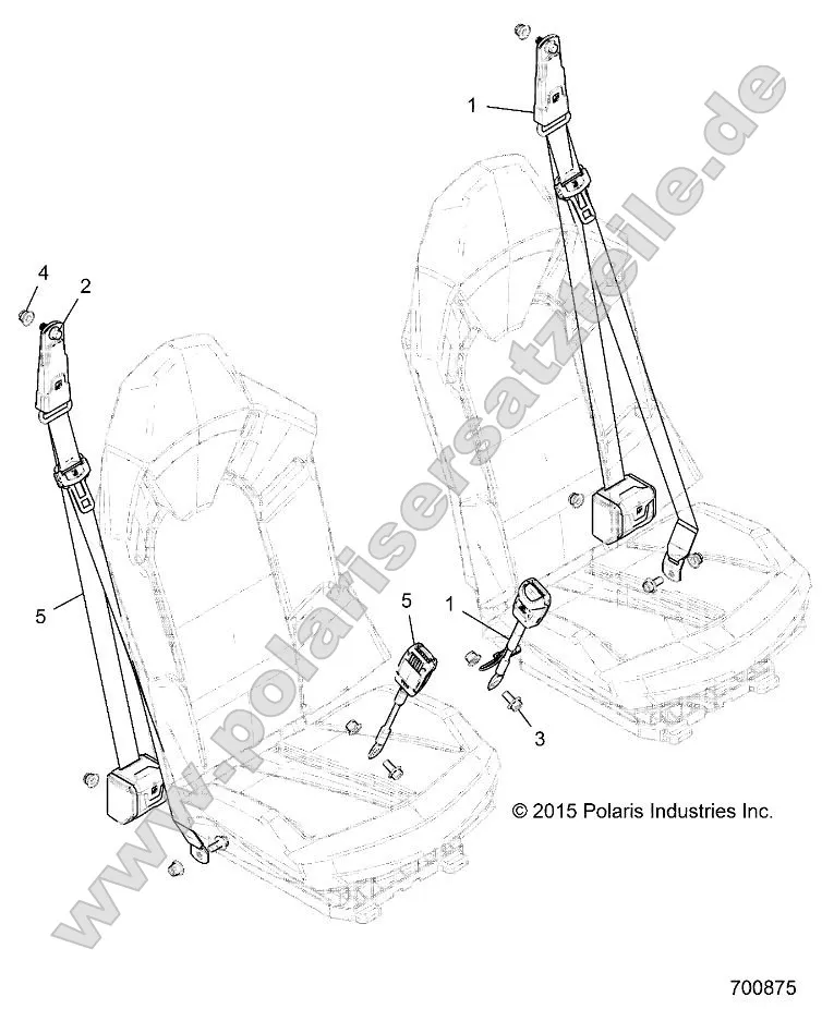Body, Seat Belt Mounting