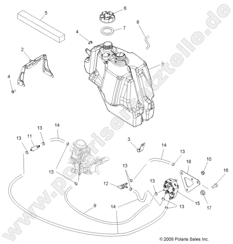 BODY, FUEL TANK BODY, FUEL TANK