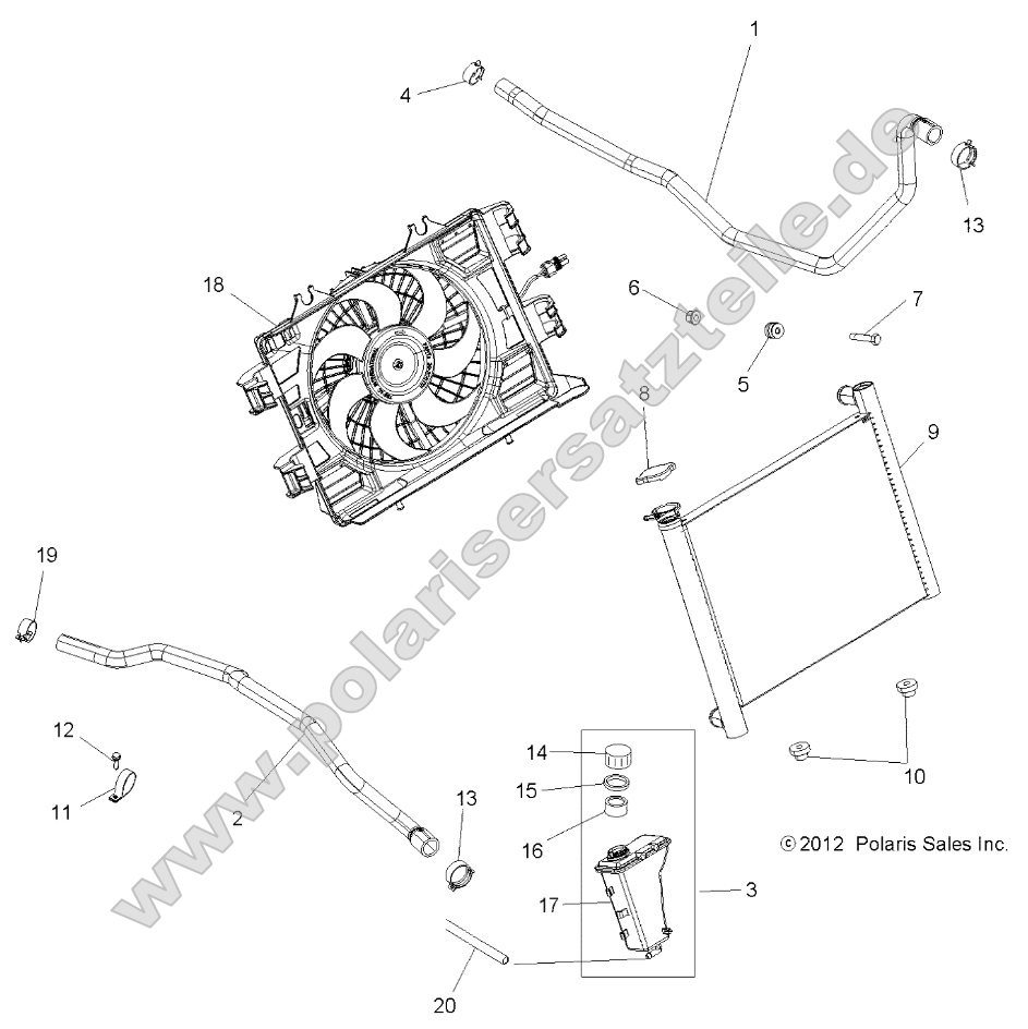Engine, Cooling System Engine, Cooling System