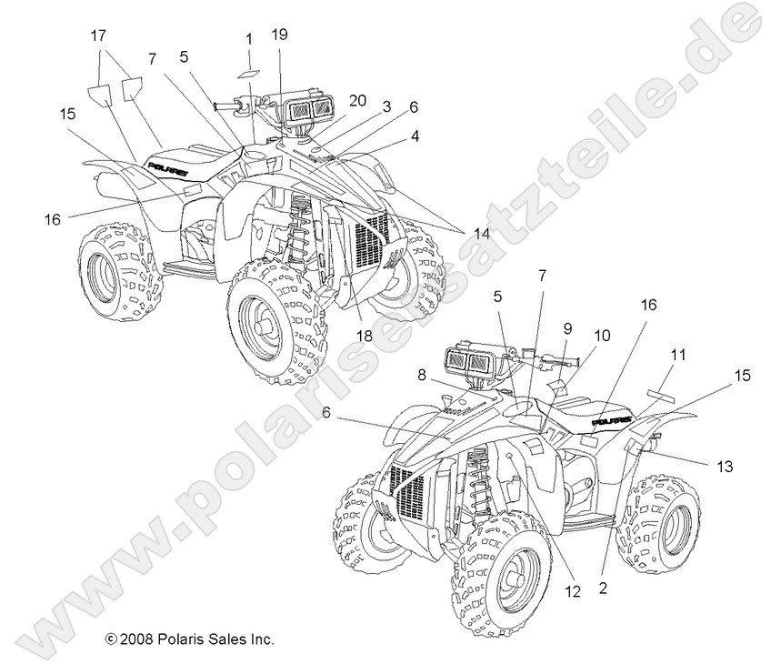 BODY, DECALS BODY, DECALS
