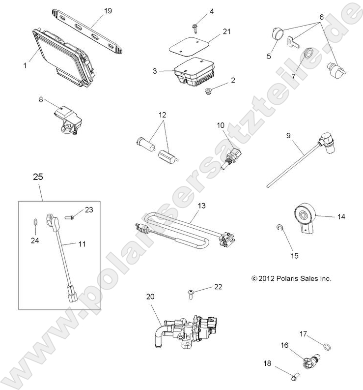 ELECTRICAL, SWITCHES, SENSORS, ECU and CONTROL MODULES