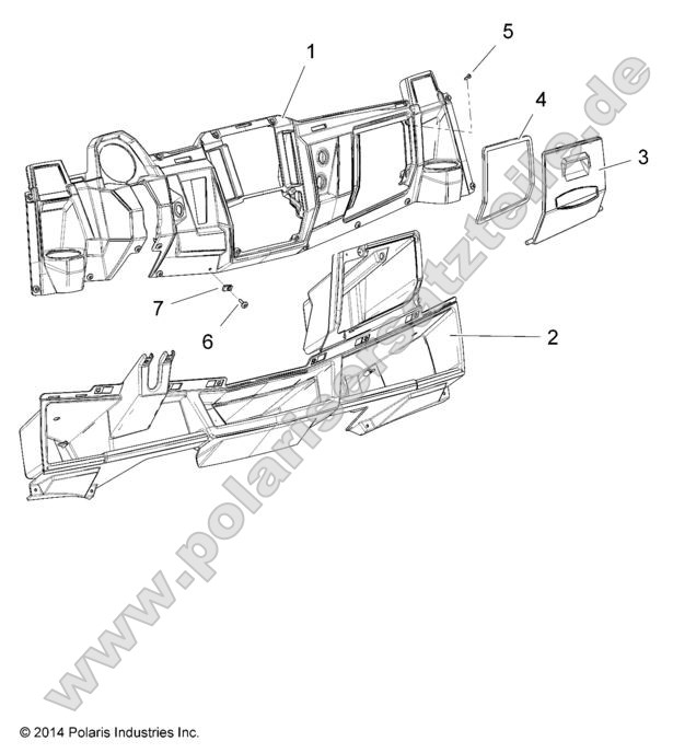 Body, Glove Box Storage