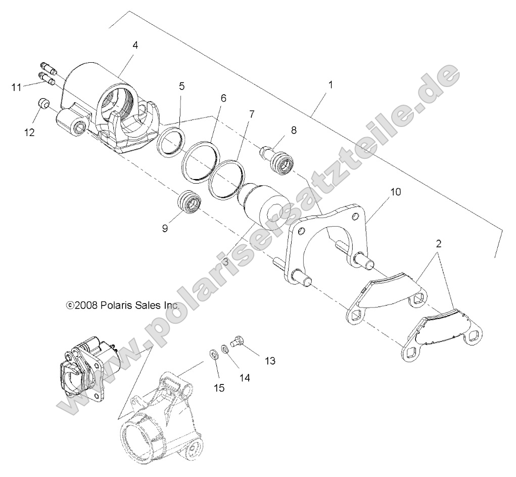 Brakes, Rear Caliper