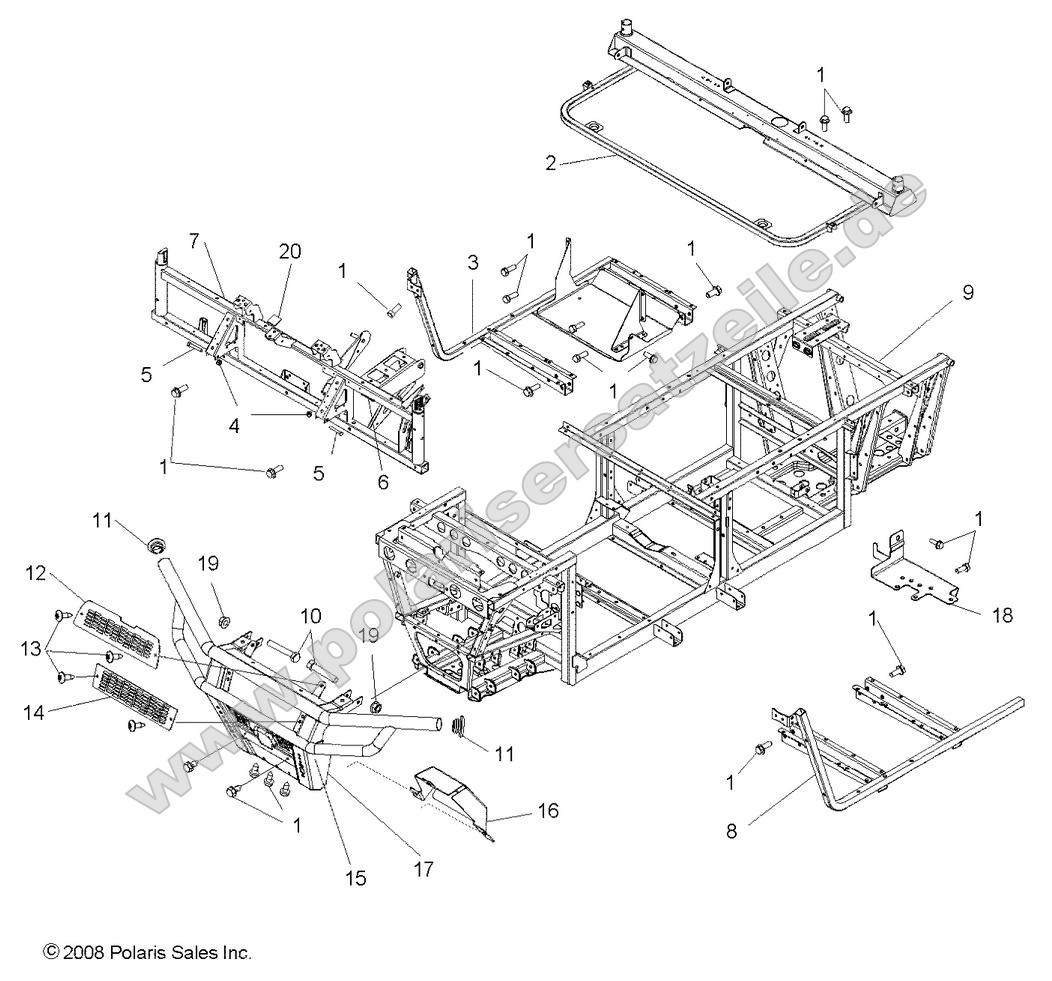 Chassis, Frame and Front Bumper Chassis, Frame and Front Bumper