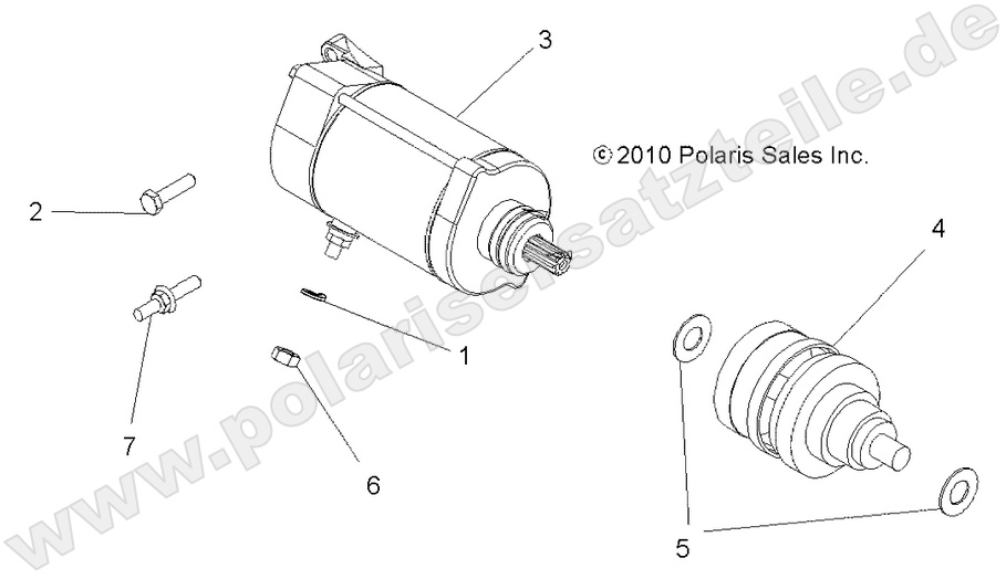 ENGINE, STARTING MOTOR ENGINE, STARTING MOTOR