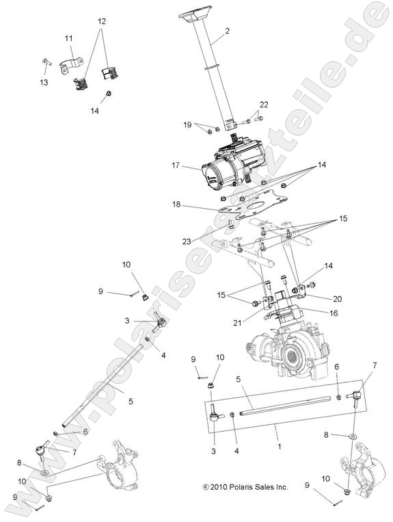 STEERING, STEERING POST ASM. STEERING, STEERING POST ASM.