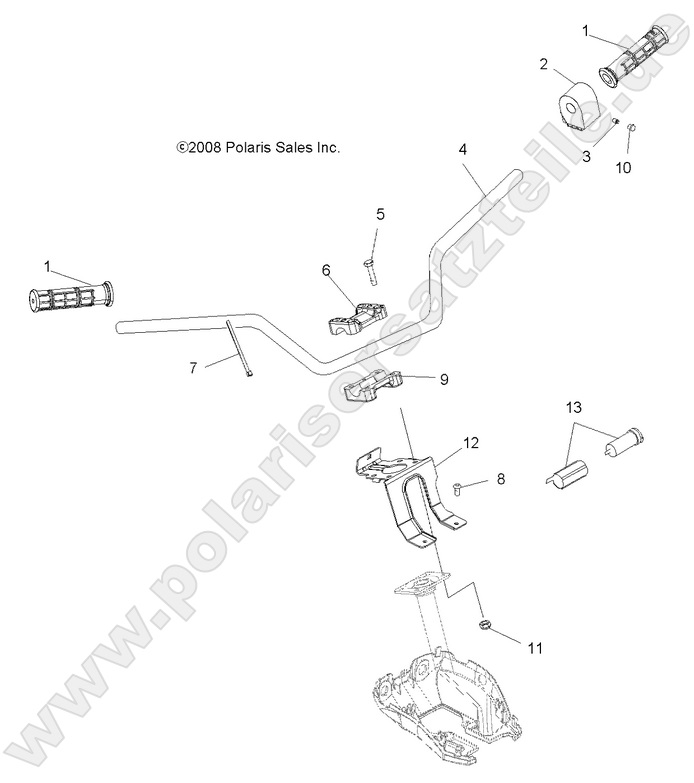STEERING, HANDLEBAR and CONTROLS STEERING, HANDLEBAR and CONTROLS