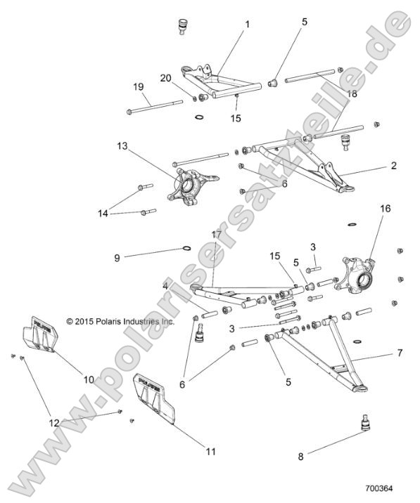 Suspension, Front Control Arms Suspension, Front Control Arms