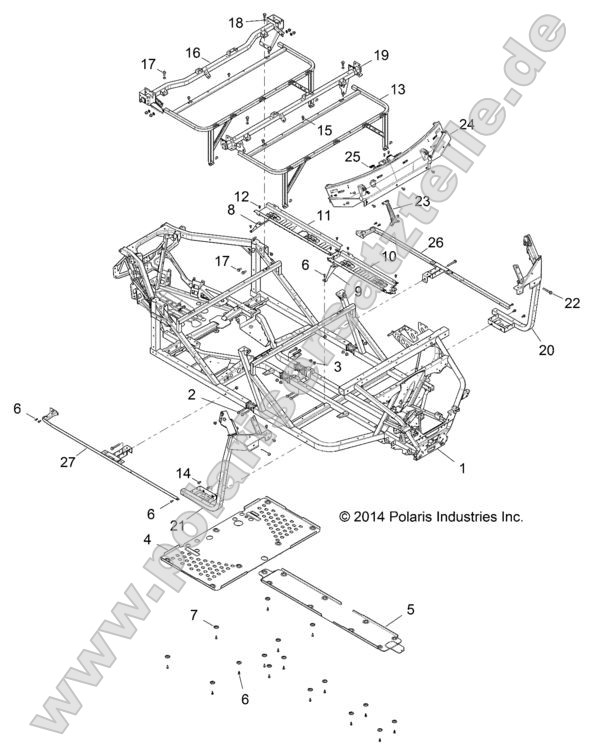 Chassis, Frame Chassis, Frame